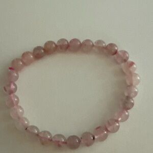 Pink Sakura Quartz Bracelet